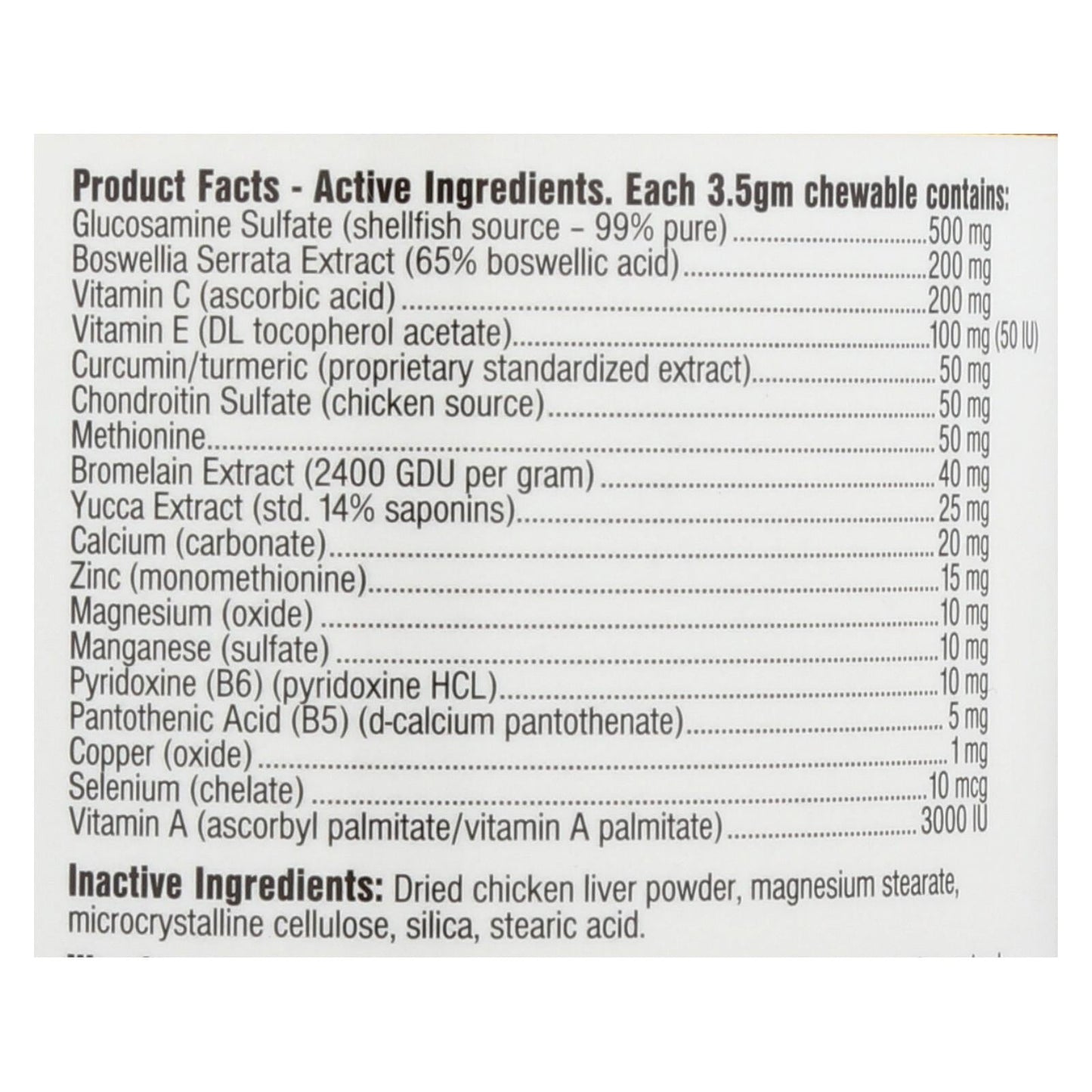 Ark Naturals Joint Rescue for Dogs - 500mg (90 Chewables)