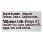 Natierra Freeze-Dried Whole Raspberries (12 Pack, 1.3 Oz. Each)