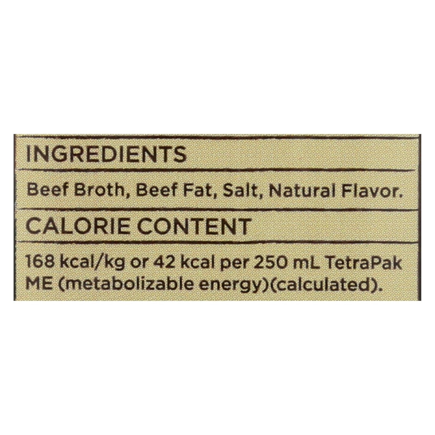 Castor & Pollux Organic Beef Bone Broth Green (Pack of 24 - 8.4 Fl Oz)