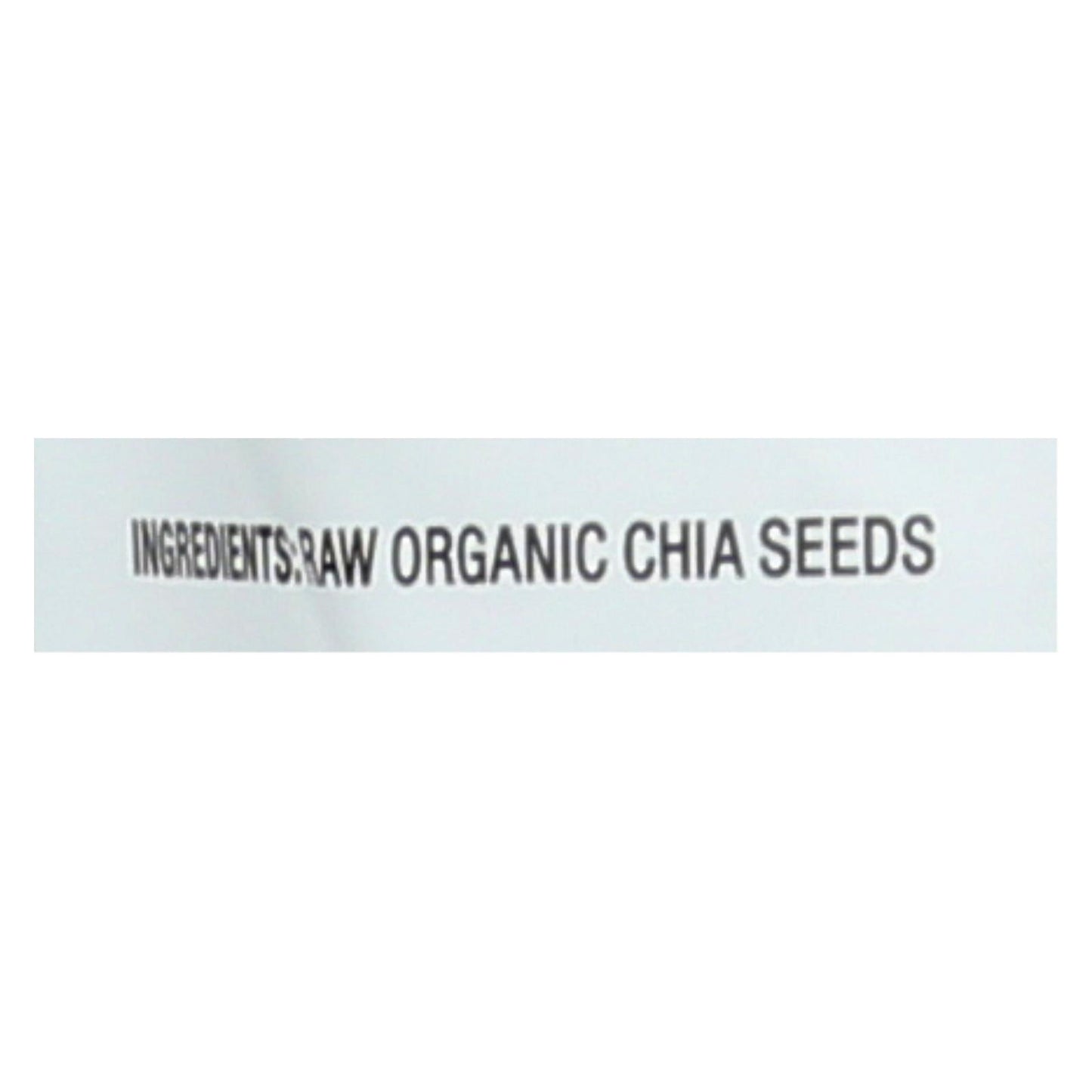 Nutiva Chia Seed, Organic, High in Fiber, Omega-3s, and Antioxidants, 12 Oz. Pack