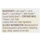 Organic Theo Chocolate Bar - Classic Milk (45% Cacao) Pure 3 Oz Bars (Pack of 12)