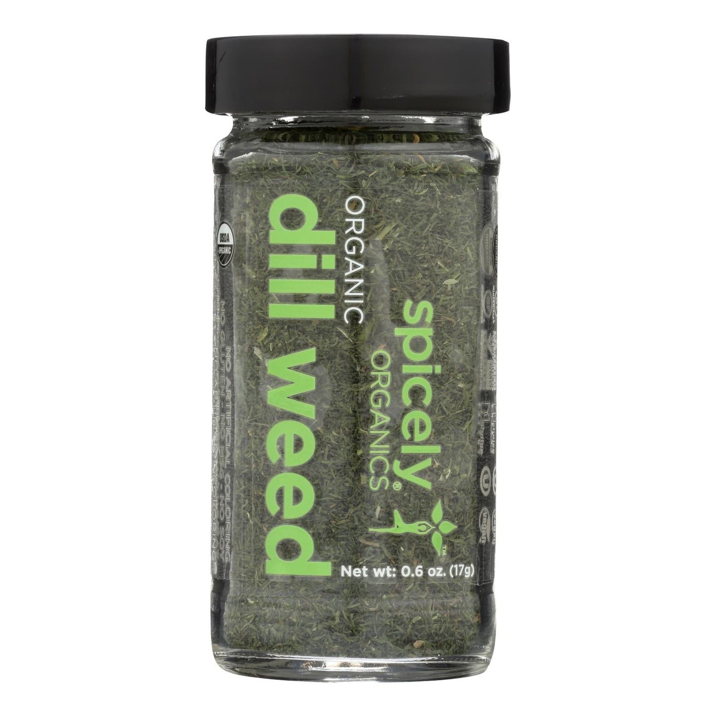 Spicely Organics Premium Organic Dill Weed, 3-Pack (0.6 oz. each)