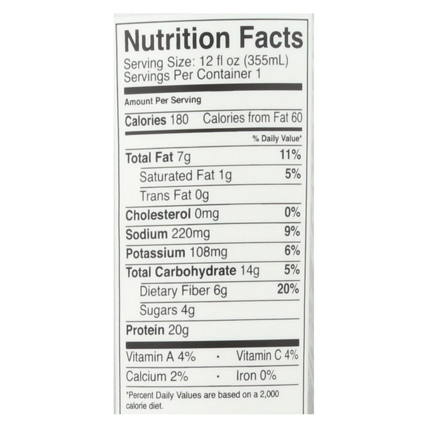 What You Need: Plant-Based Protein Shake & Cold Brew Coffee (12 Fl Oz) - 12-Pack