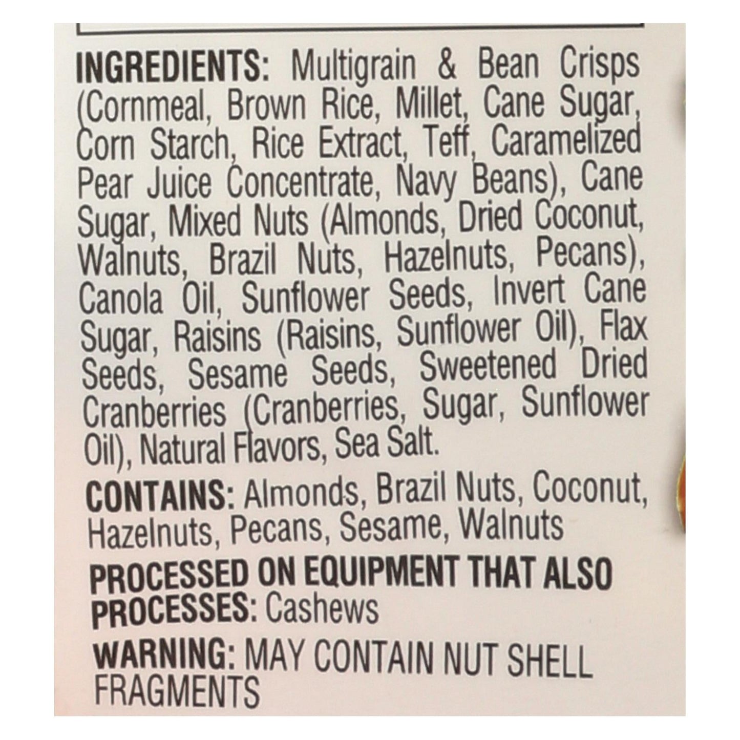 Bakery On Main Gluten Free Extreme Granola - Fruit and Nut (Pack of 6 - 12 Oz.)