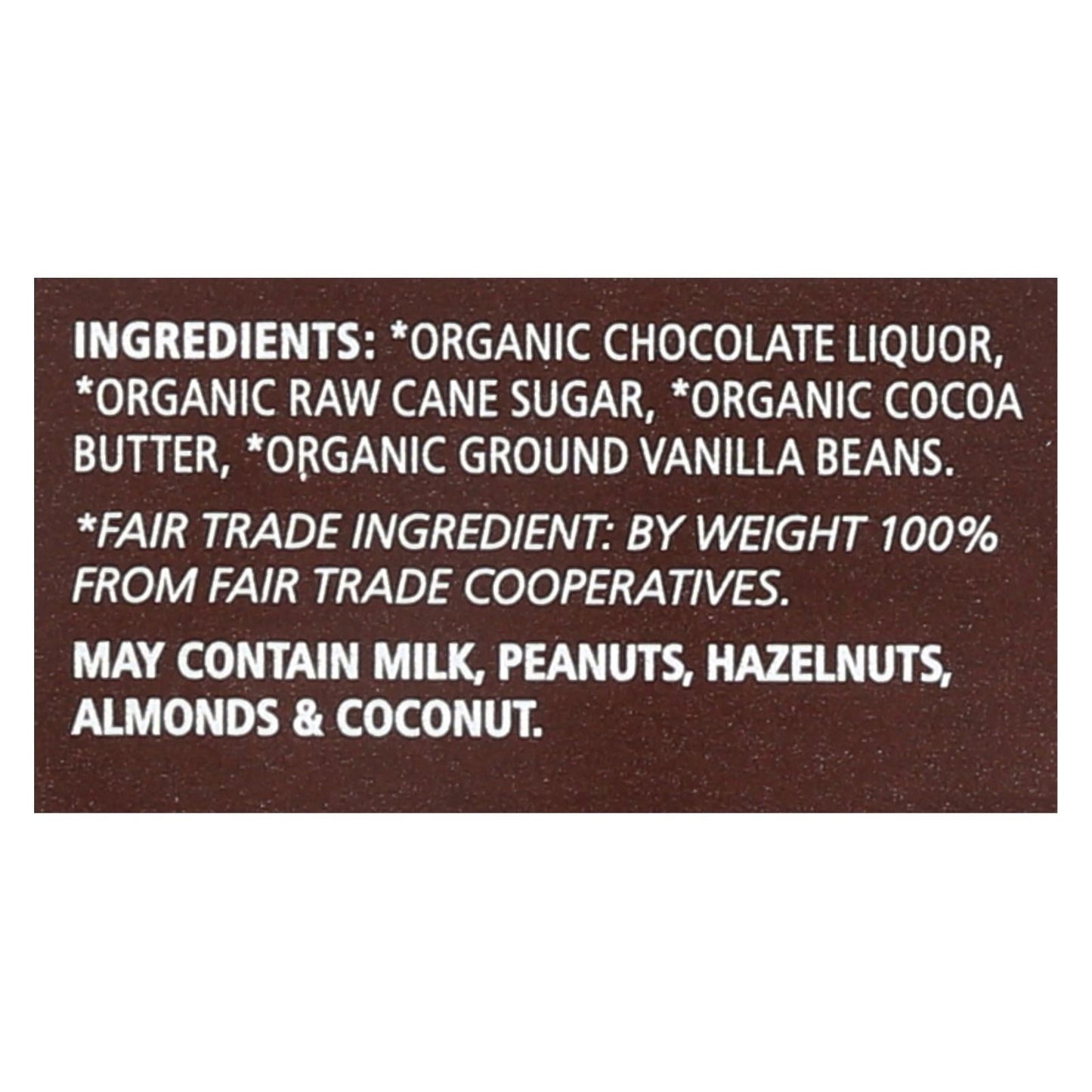 Equal Exchange Organic Dark Chocolate Bar - Panama Extra - 2.8 Oz (Pack of 12)