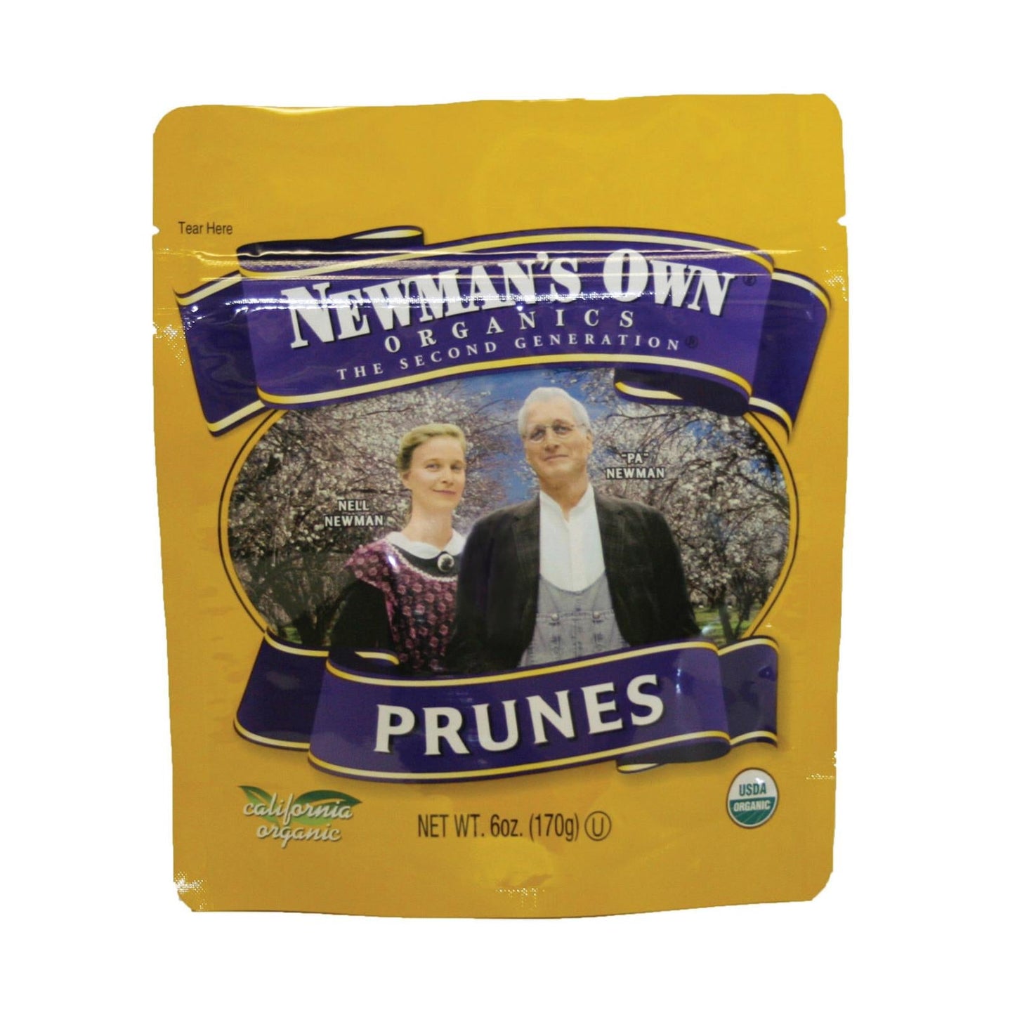 Newman's Own Organics Pitted Prunes - Organic, 6 Oz.