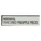 Made In Nature Organic Golden Pineapple Dried Fruit (Pack of 6 - 3 Oz.)