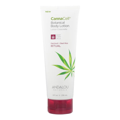 Andalou Naturals Patchouli & Basil Mint Rejuvenating Lotion - 8 Fl Oz