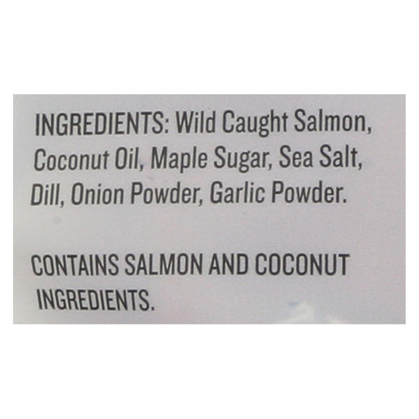 Epic Salmon Jerky Bites, Maple Dill, 2.5 oz, Case of 8