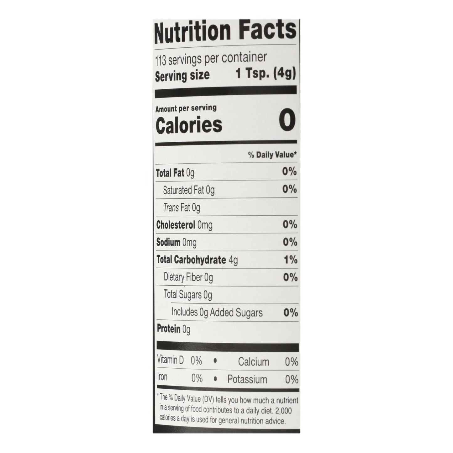 RxSugar Low Glycemic Sugar - 6 x 1 lb Canisters