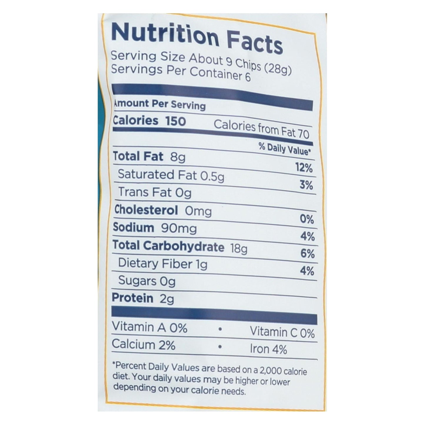 Lundberg Family Farms Sea Salt Rice Chips (12-Pack, 6 Ounce Bags)
