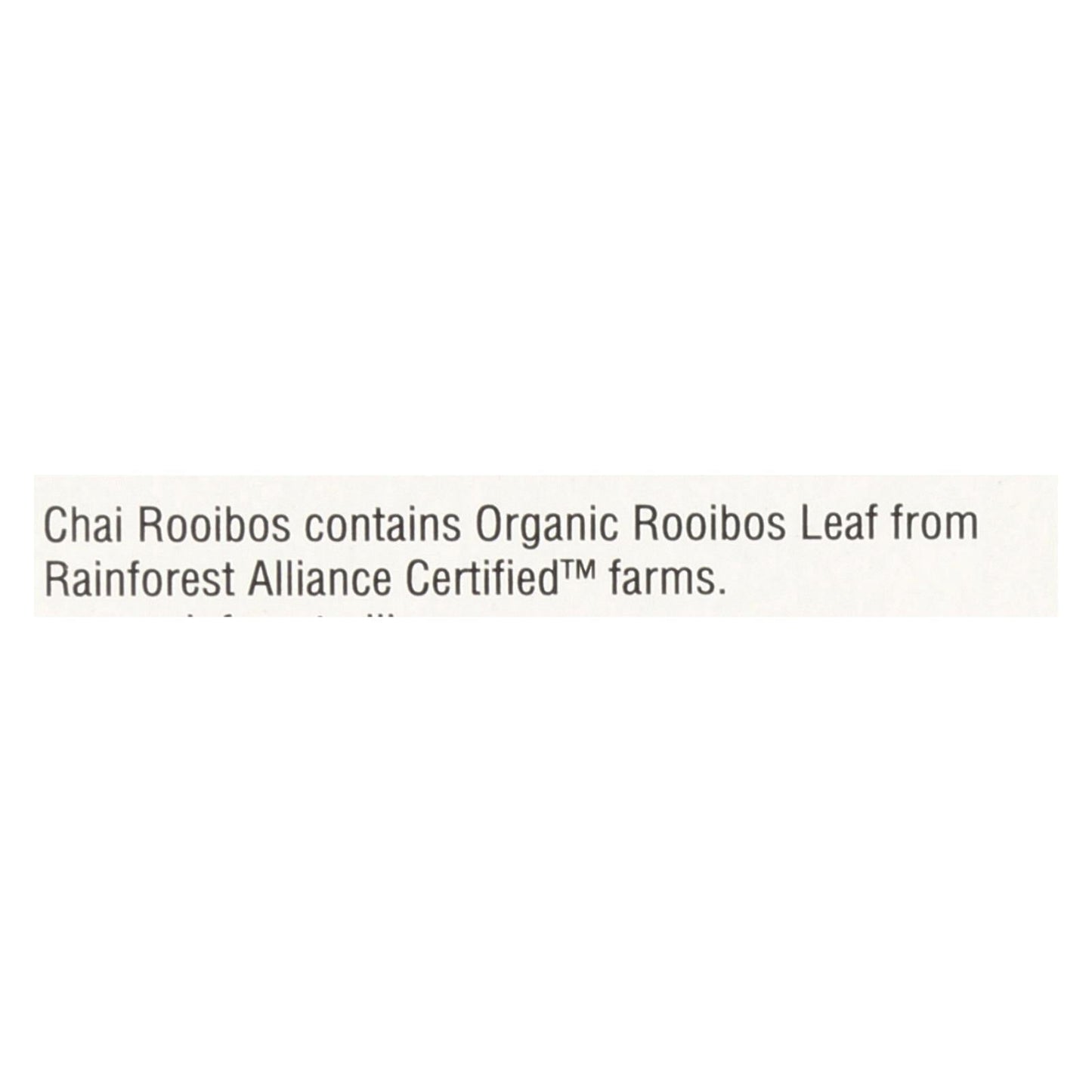 Yogi Organic Herbal Tea Caffeine-Free Chai Rooibos, 6 Packs of 16 Tea Bags Each