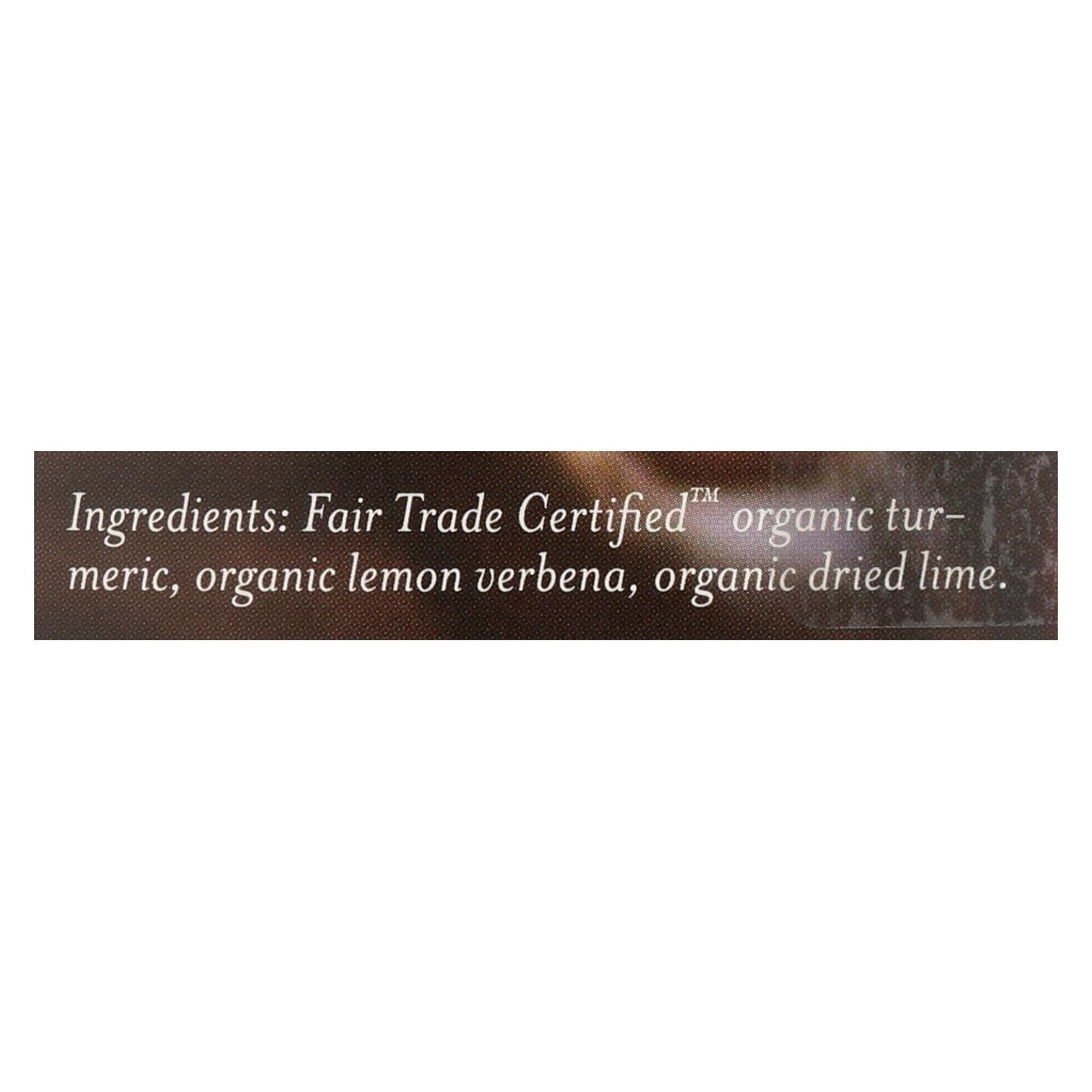 Numi Organic Turmeric Golden Tonic Tea, Pack of 6 x 12 Tea Bags