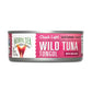 Natural Sea Tongue Tuna Chunk Light Wild Salted (12 - 5 Oz. Cans)