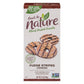 Back To Nature Fudge Striped Decadent Shortbread Cookies (Pack of 6 - 8.5 Oz)