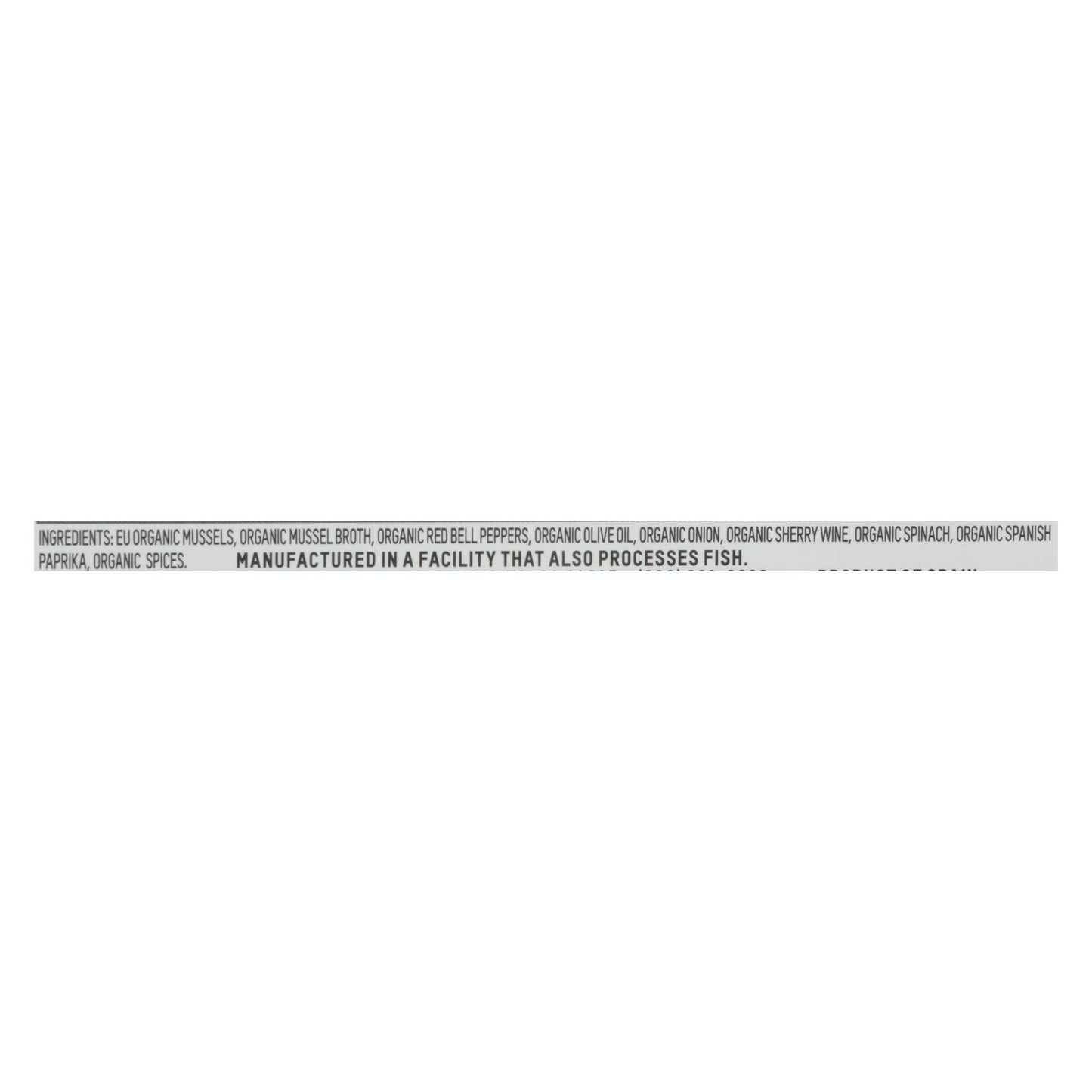 Patagonia Mussels Savory Sofrito, 4.2 Oz Pack of 10