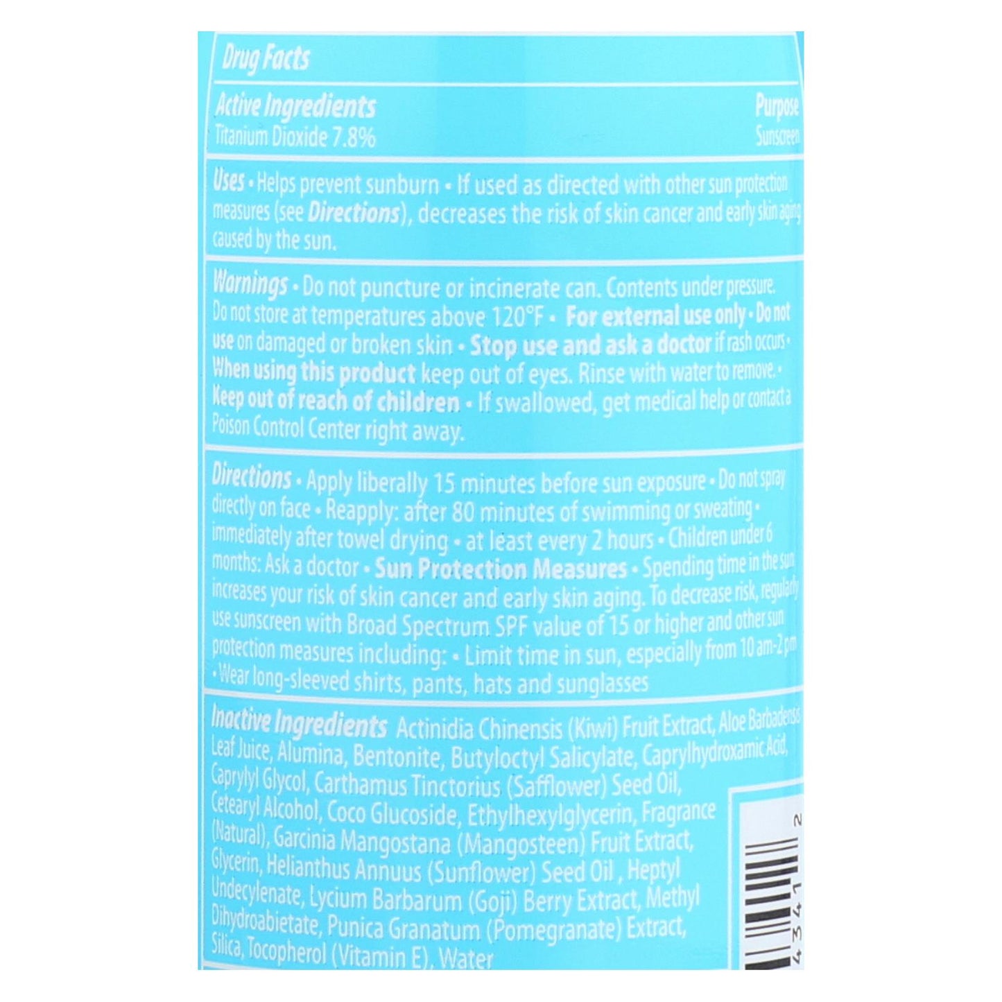 Kiss My Face Mineral Kids Defense SPF 30 Continuous Spray (6 Oz.)
