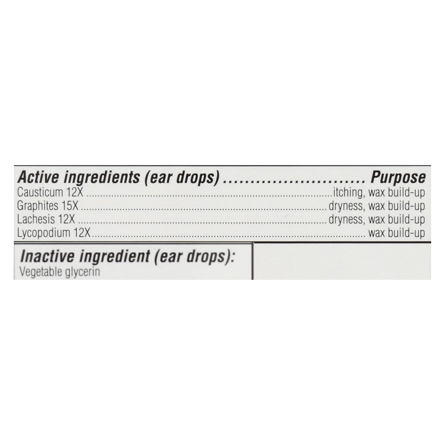 Similasan Ear Wax Relief Drops, 1 Kit