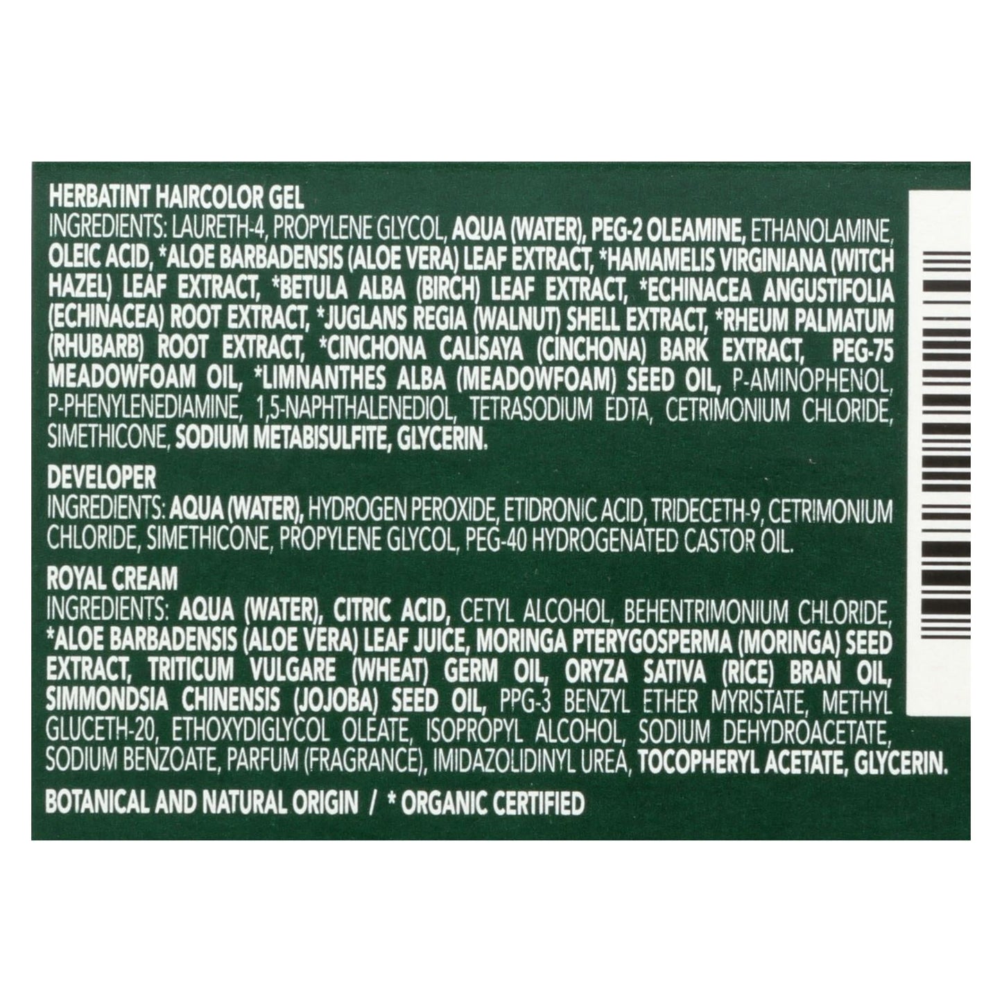 Herbatint Haircolor Kit: Ash Swedish Blonde 10C