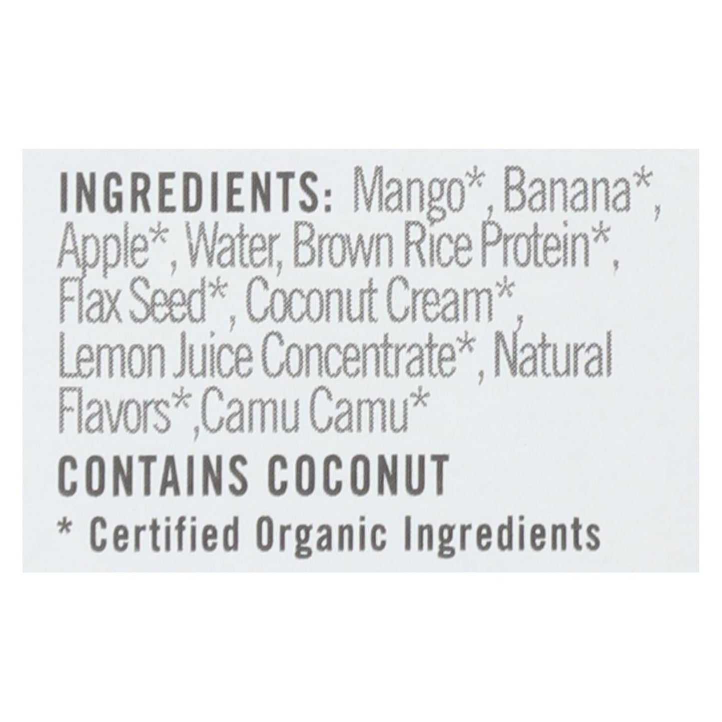 Noka Superfood Mango Coconut Blend (24 Pouches - 4.22 Oz.)