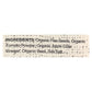 Doctor In The Kitchen - Organic Flax Seed Crackers - Tomato And Basil - Case Of 6 - 5 Oz.