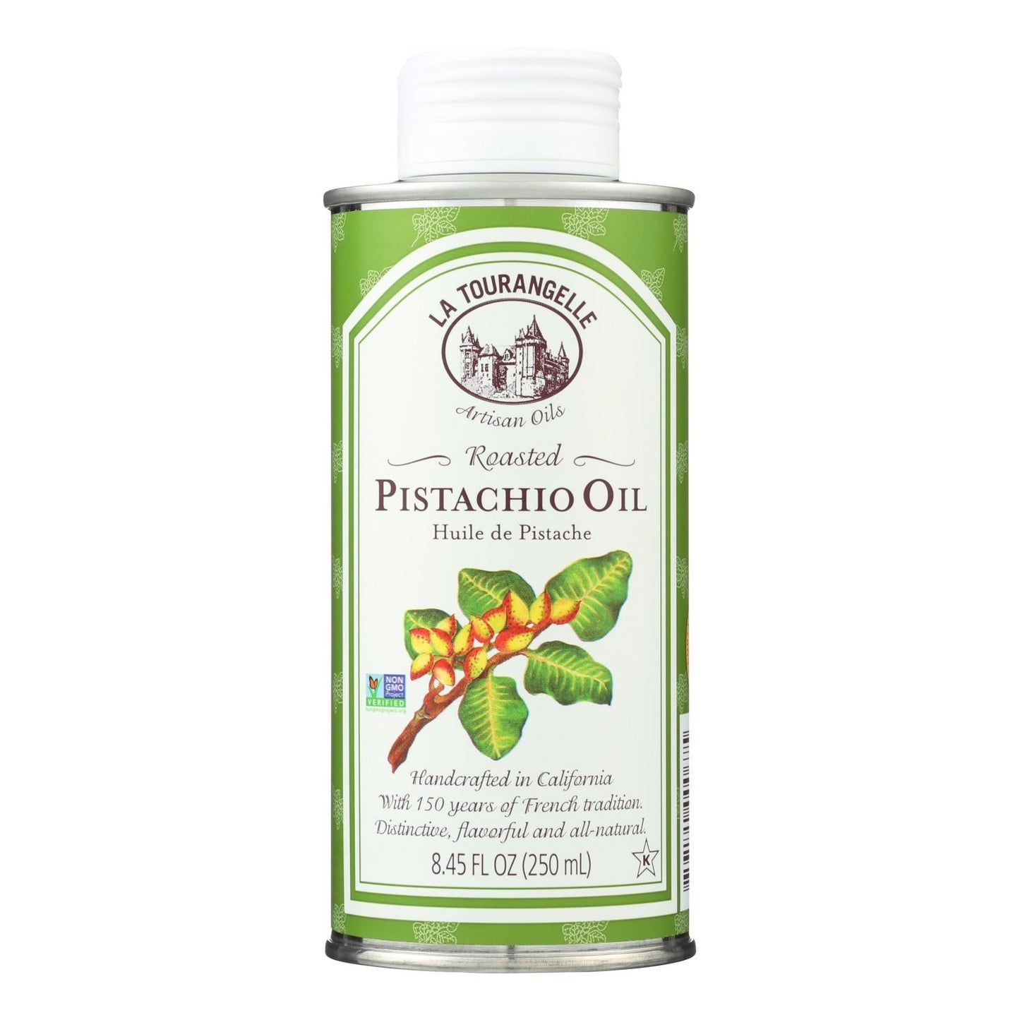 La Tourangelle Roasted Pistachio Oil, 8.45 Oz. (Pack of 6)