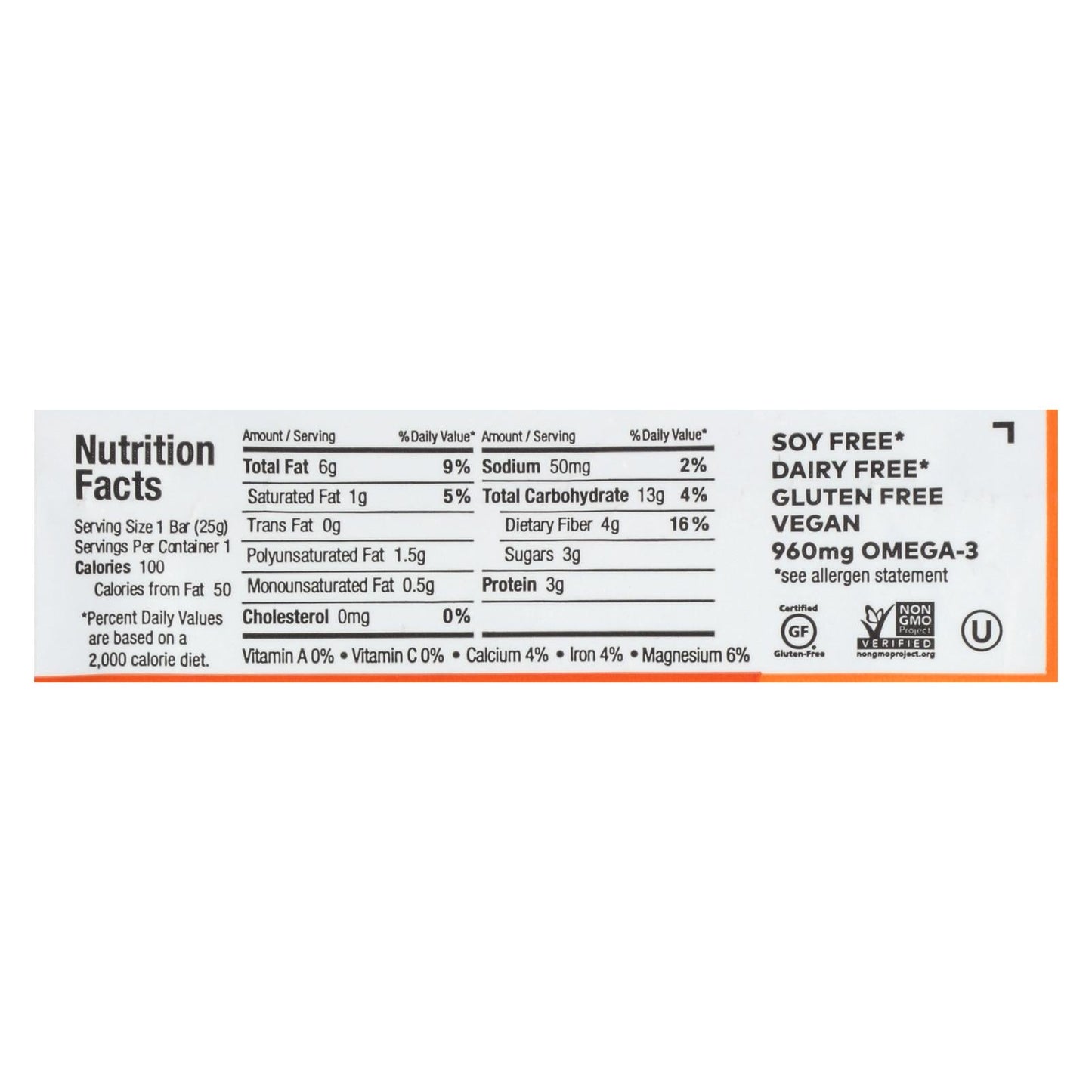 Health Warrior Chia Bar - Chocolate Peanut Butter (Pack of 15) .88 Oz Bars