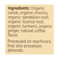 Teeccino Dandelion Turmeric and Chicory Herbal Tea, 10-Count Box
