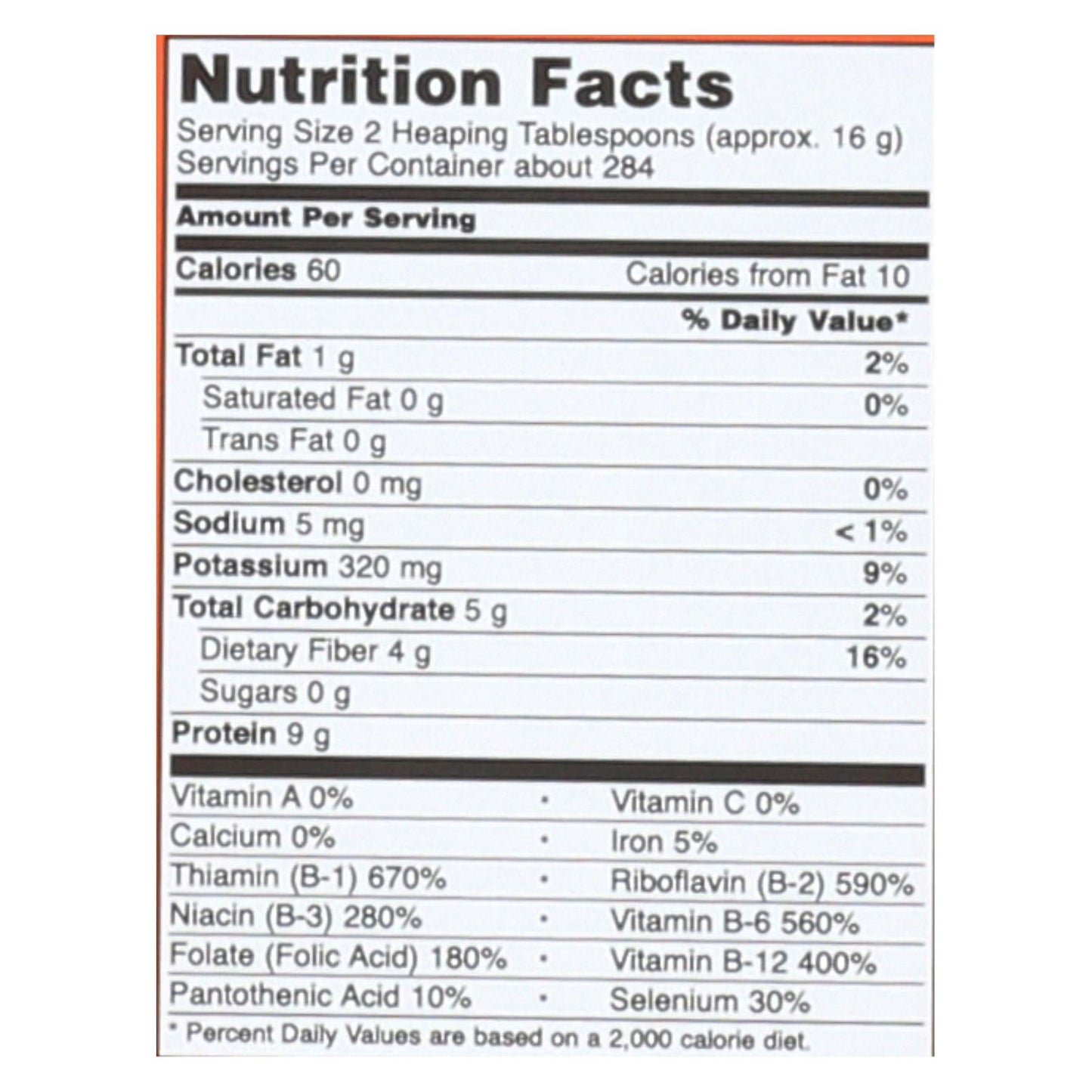 Now Foods Yeast Flakes Nutritional, 1 lb (Pack of 10)