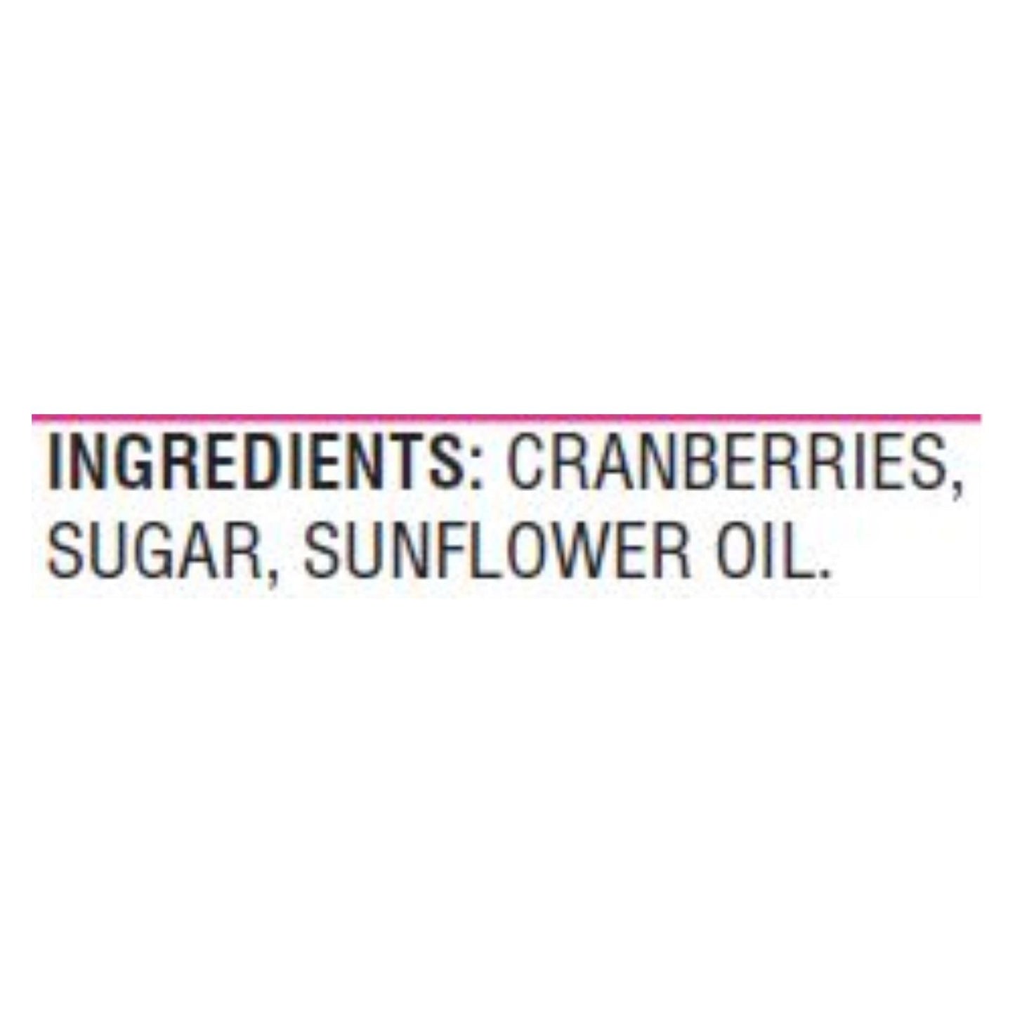 Woodstock Sweetened Cranberries - Case of 8, 8.5 Oz Each
