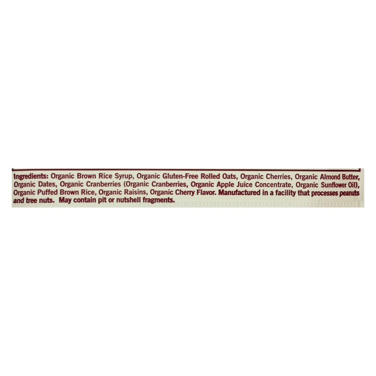 Gomacro Organic Macrobar - Cherries and Berries Variety Pack (12 x 2 Oz Bars)