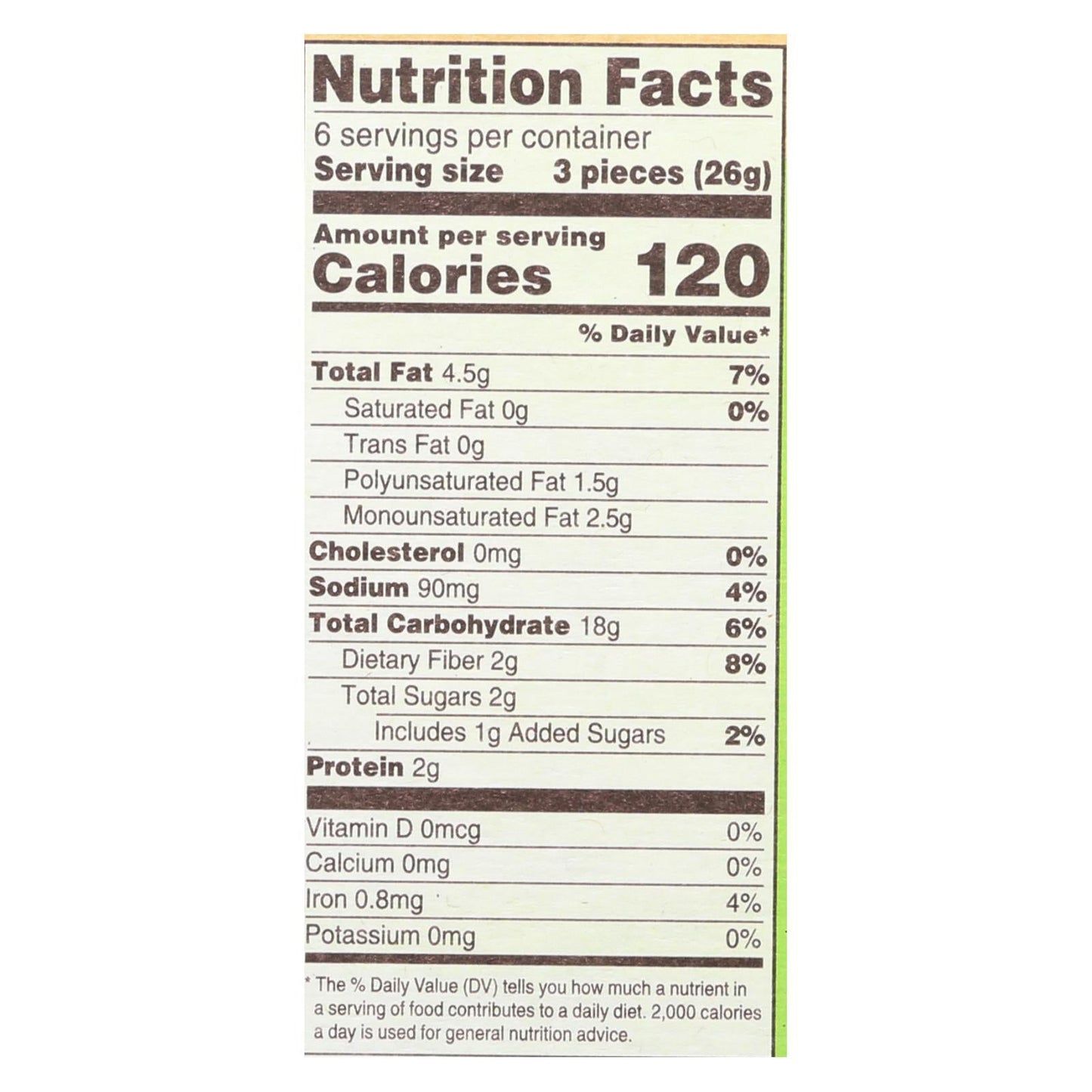 Back To Nature Organic Multigrain Flax Seed Flatbread Crackers (Pack of 6 - 5.5 Oz.)