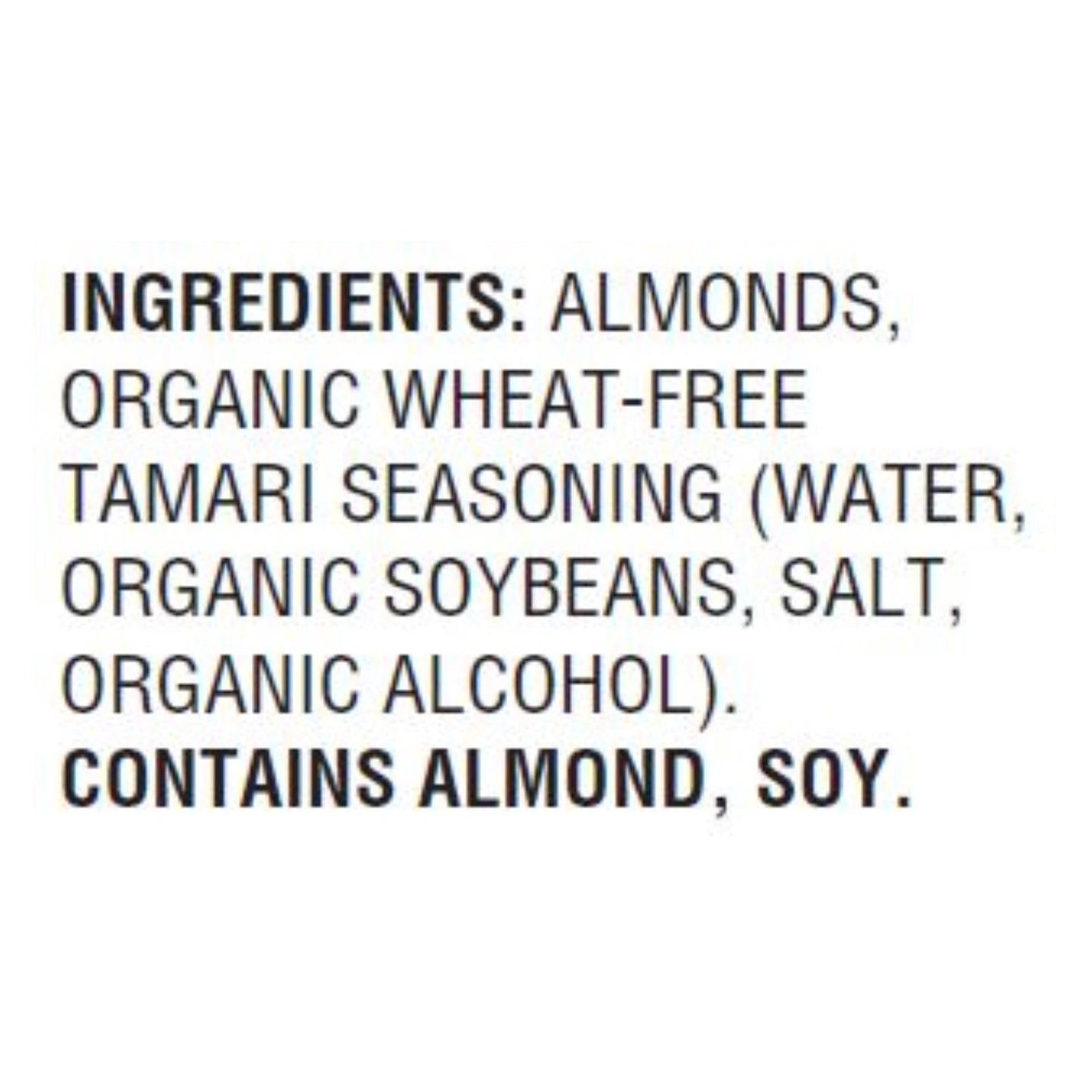 Woodstock Premium Non-GMO Tamari Glazed Almonds, 7.5 Oz (Pack of 8)
