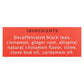 Stash Decaf Chai Spice Black Tea, 18 Count Tea Bags (Case of 6)