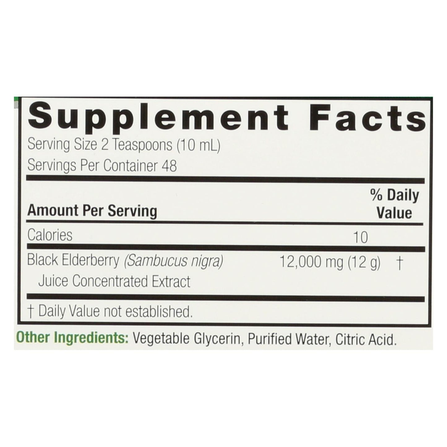 Nature's Answer Sambucus Original, Immune Support, 16 Oz