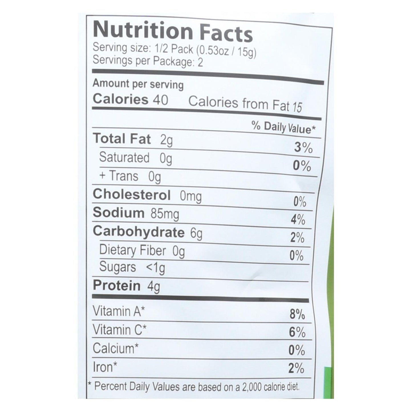Seasnax Chomperz Jalapeno Crunchy Seaweed Chips (Pack of 8) 1oz