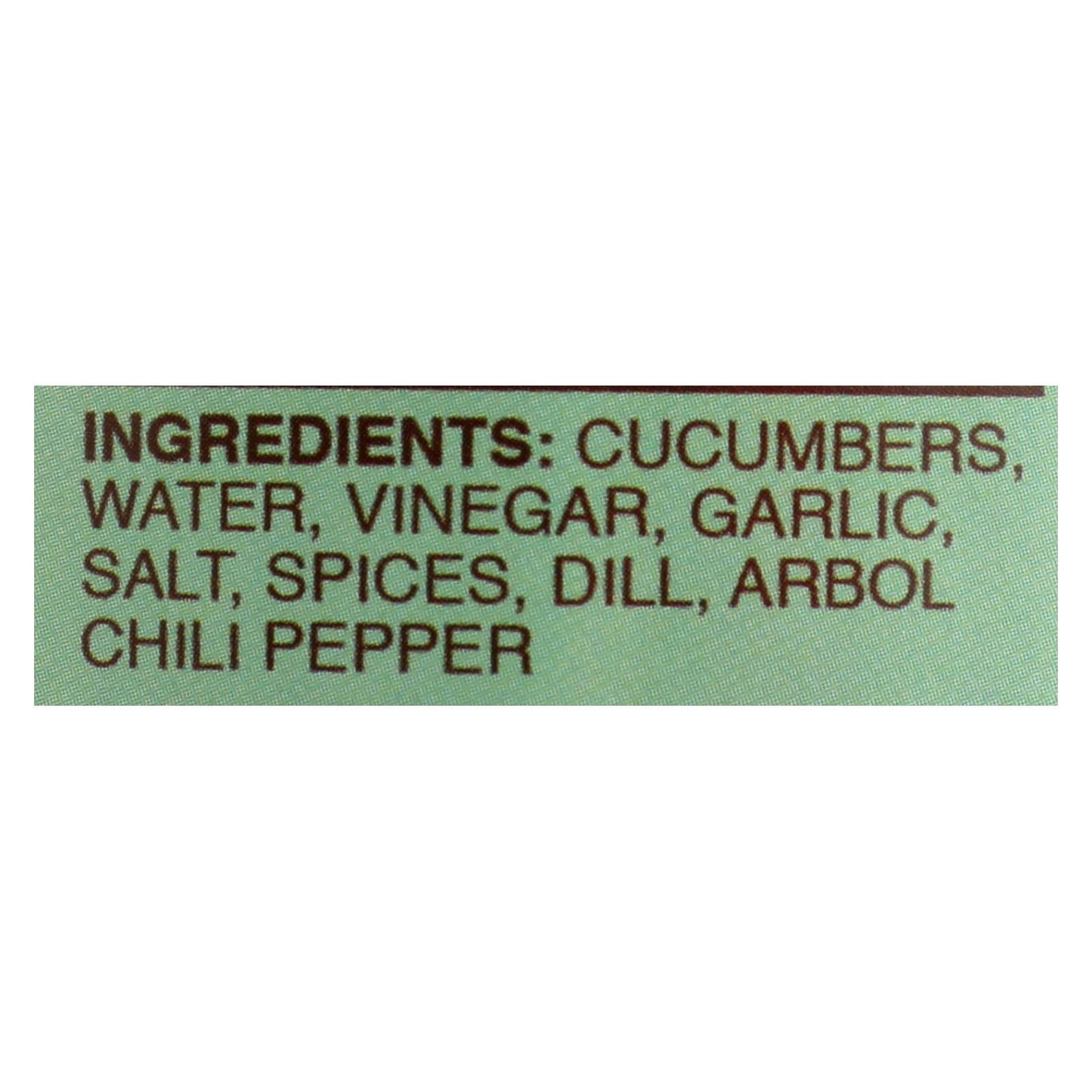 Suckerpunch Pickle Spice Dill Garlic Fire (Pack of 6 - 24 Oz.)