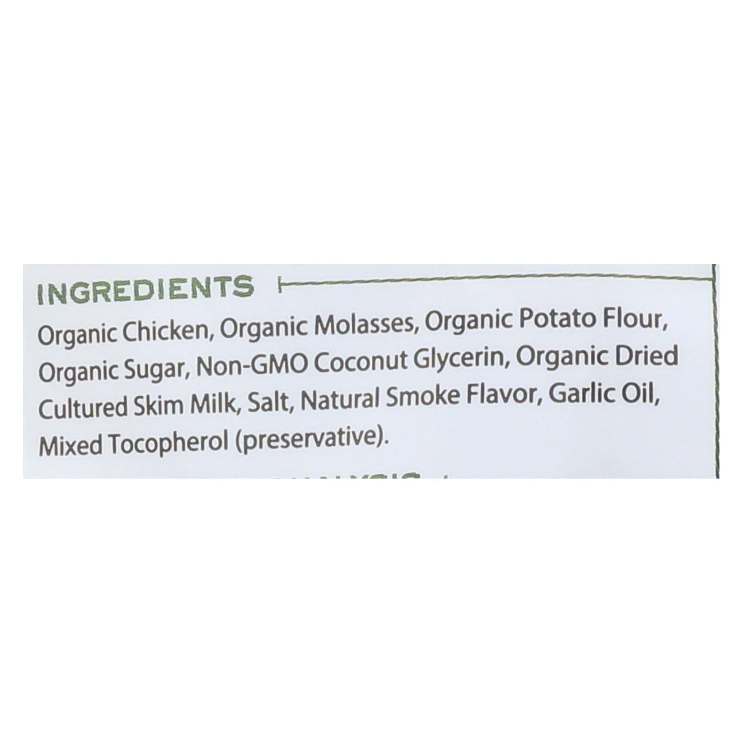 Tender & True Organic Chicken Jerky Treats for Dogs (Pack of 10 - 4 Oz.)