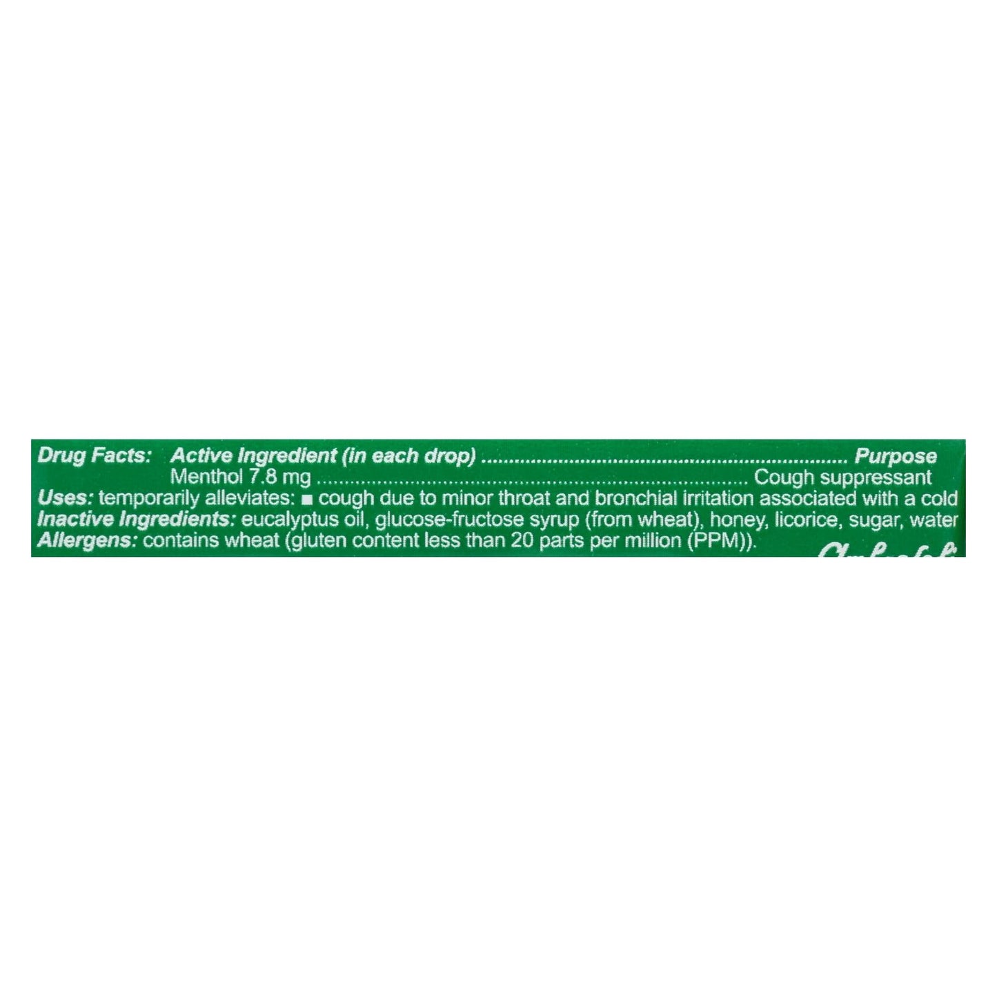 Honees Menthol Cough Drops, 9 Pack, 24 Count per Pack