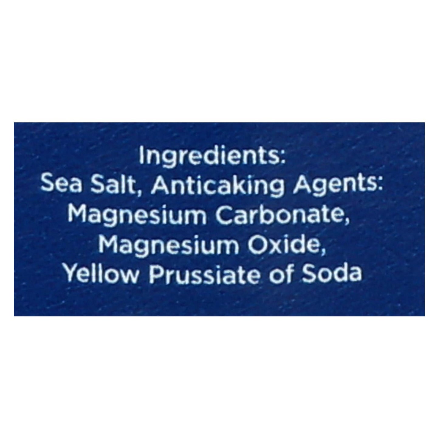 La Baleine Fine Sea Salt, 26.5 oz, Case of 12