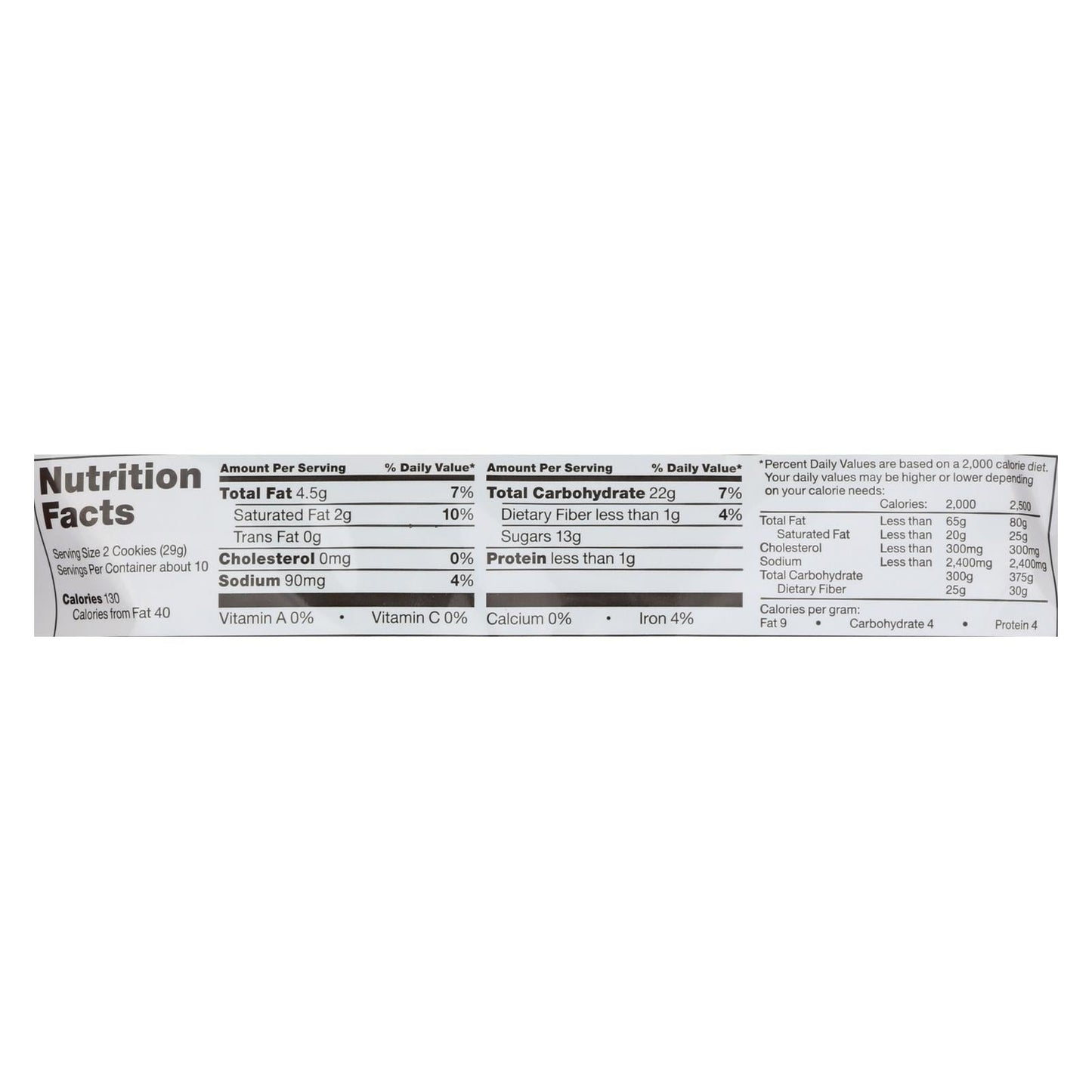 Glutino Vanilla Creme Cookies, 10.5 Ounce (Pack of 12)
