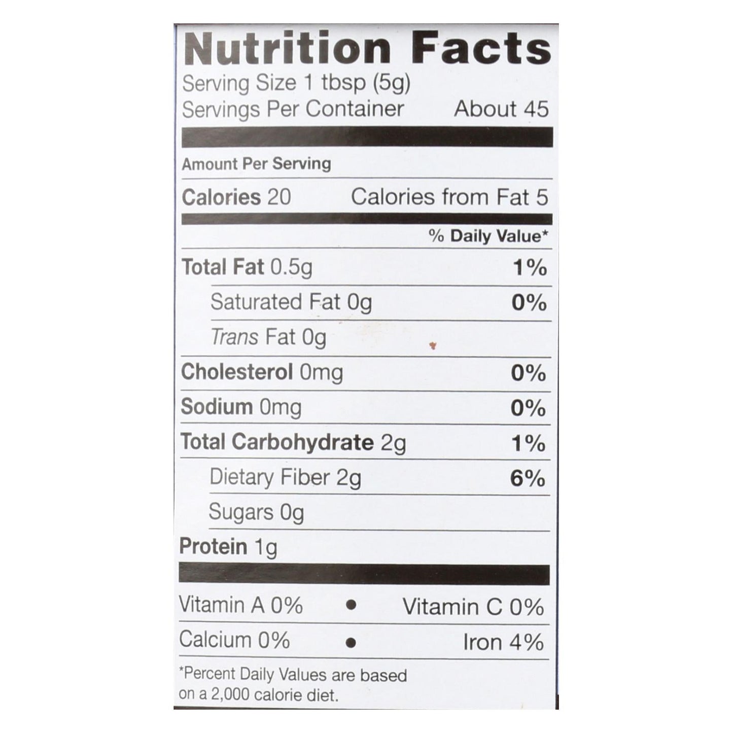 Equal Exchange Organic Baking Cocoa - 8 Oz. (Pack of 6)