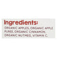 Vermont Village Organic Cinnamon Applesauce - 6 Pack, 24 Oz.