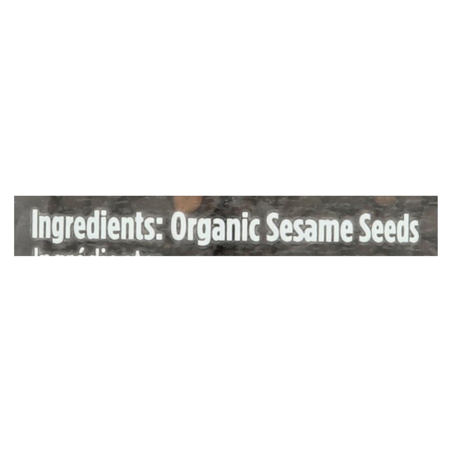 Spicely Organics Organic Black Sesame Seeds (Pack of 3 - 2 Oz.)