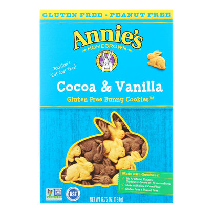 Annie's Gluten-Free Cocoa Vanilla Bunny Cookies (12-Pack, 6.75 Oz. per Pack)