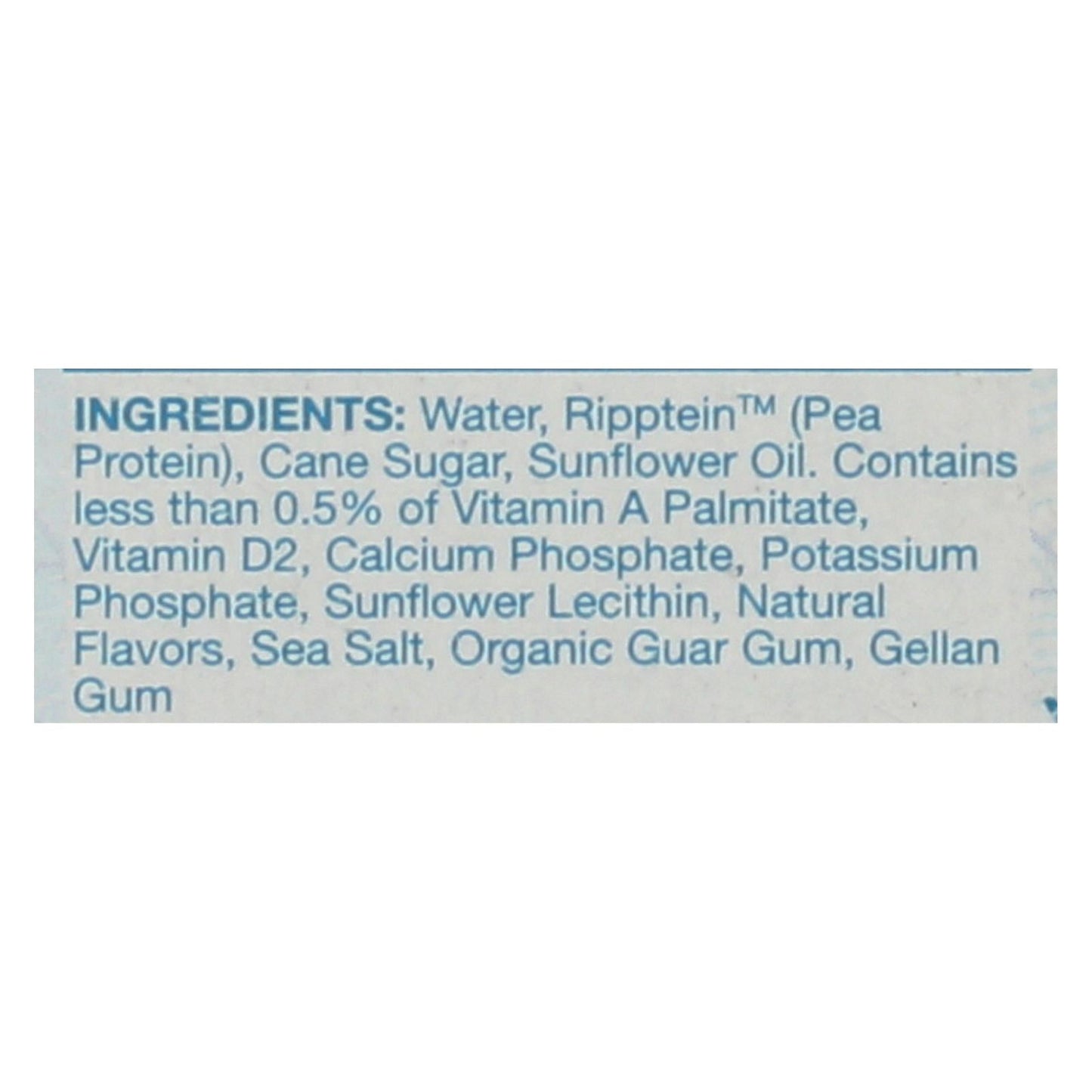 Ripple Plant-Based Original Pea Protein Aseptic Milk (Pack of 4 - 8 Fl Oz. each)
