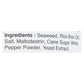 Nora Snacks Seaweed Crispy Original, Savory & Crunchy Healthy Snack (Pack of 12 - 1.13 Oz. Bags)