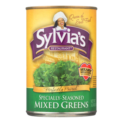 Sylvia's Premium Mixed Greens, 12-Pack, 14.5 Oz.