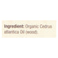 Nature's Answer -  Organic Bergamot Essential Oil (0.5 Oz.)