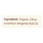 Nature's Answer -  Organic Bergamot Essential Oil (0.5 Oz.)